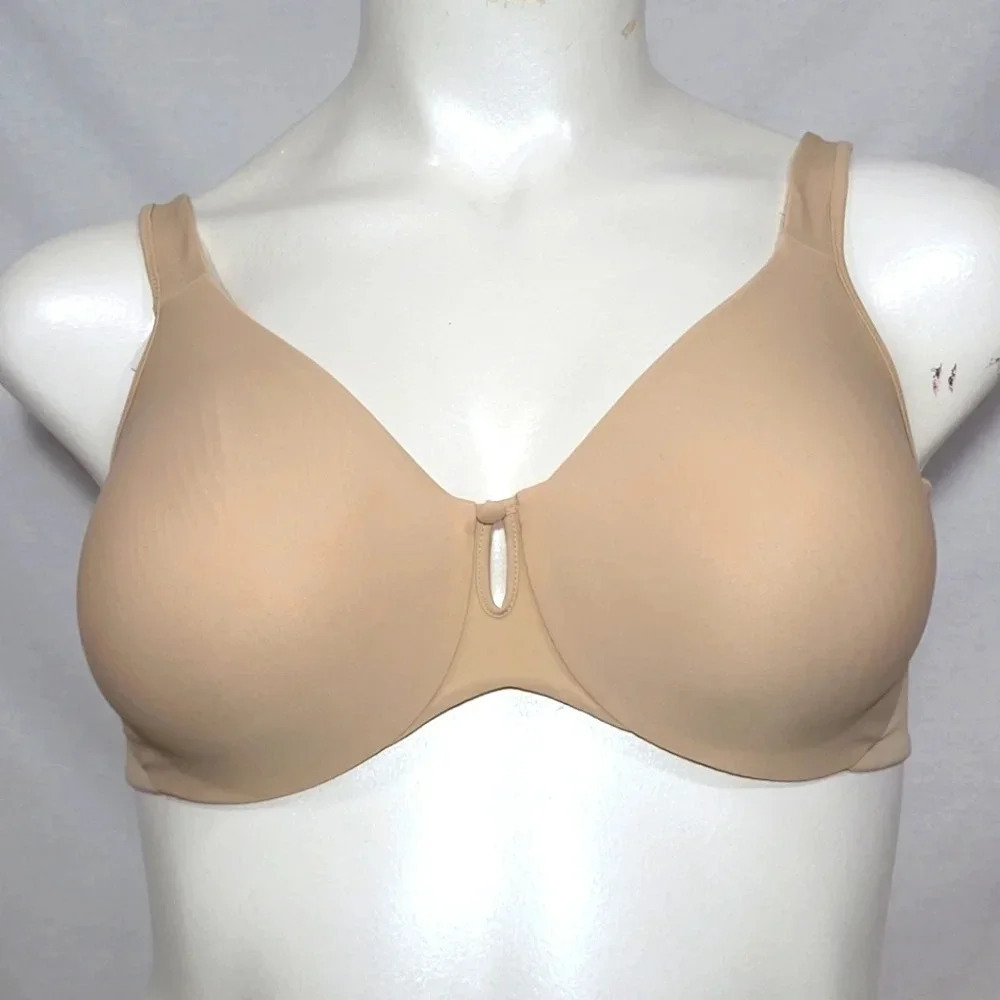 42DD Bali B543 Seamless Cup Cushioned UW Bra Nude